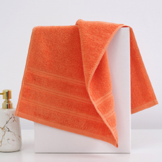 Orange accessories,Other accessories,Cotton Face Wash Absorbent Orange Towel
