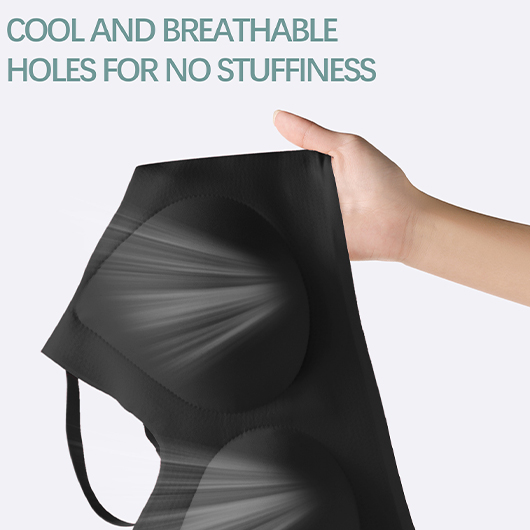 Black intimates,Plain Color intimates,Seamless Scoop Breathable Scoop Black Bra