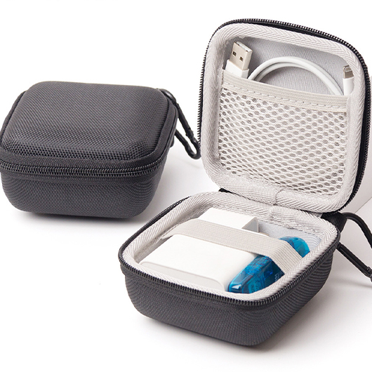 Black accessories,Plain Color accessories,Digital Cccessories Charger Oxford Black Zip Storage Bag
