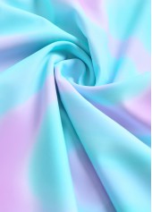 Multi Color swimwear,Ombre swimwear,ROTITA Ruffle Multi Color Ombre Tankini Set