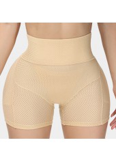 Breathable Skin Color High Waisted Panties