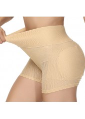Skin Color intimates,Plain Color intimates,Breathable Skin Color High Waisted Panties