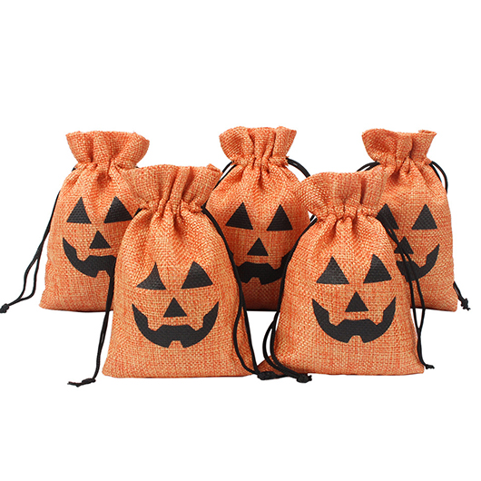 Orange accessories,Contrast Color accessories,Halloween Gift Bags Orange Jewelry Box