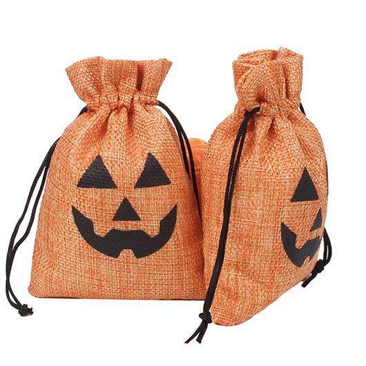 Orange accessories,Contrast Color accessories,Halloween Gift Bags Orange Jewelry Box