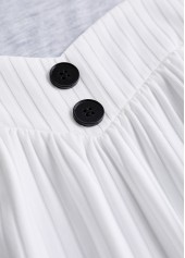 Black dresses,White dresses,Floral dresses,Plants dresses,Dot dresses,Ombre dresses,Everyday dresses,Casual dresses,ROTITA Tummy Coverage Floral Print Black Heart Collar Dress