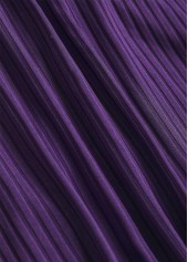 Dark Purple plus size,Floral plus size,Plants plus size,ROTITA Plus Size Ruched Floral Print Dark Purple Tankini Set