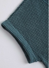 Blue tops,Plain Color tops,ROTITA Patchwork Blue Round Neck Short Sleeve T Shirt