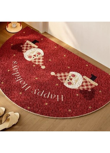Red accessories,Christmas accessories,Letter accessories,Christmas Red Cat Paw Pad Bath Mat