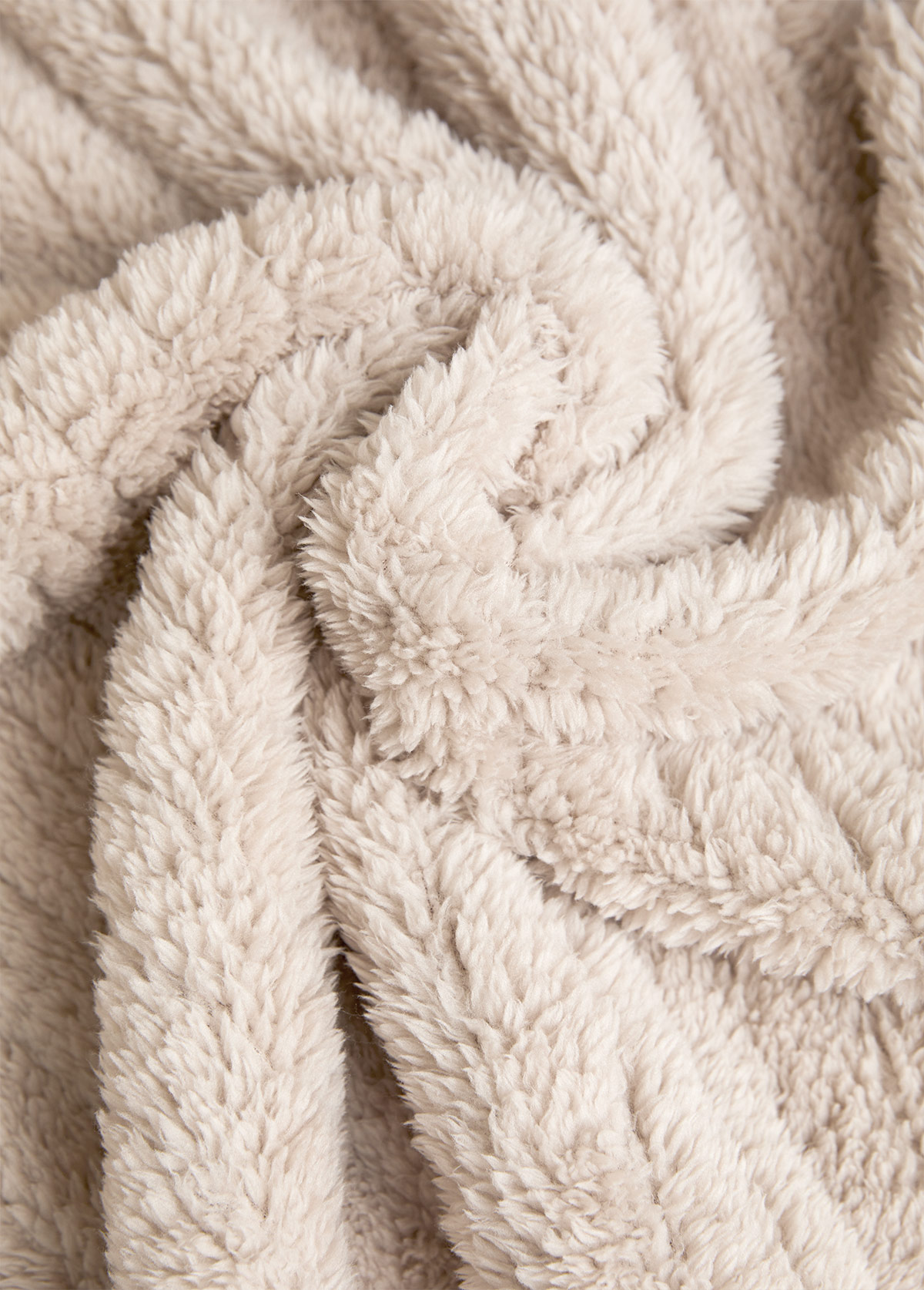 Gilet sans manches à col rabattu en peluche légère de couleur camel de Rotita