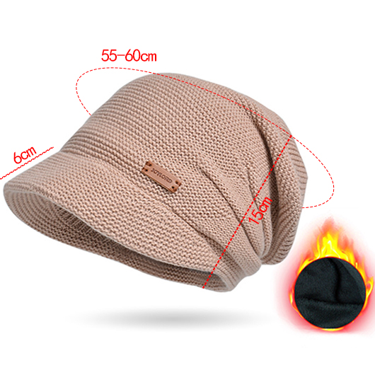 Light Coffee accessories,Plain Color accessories,Thick Plush Material Light Coffee Hat