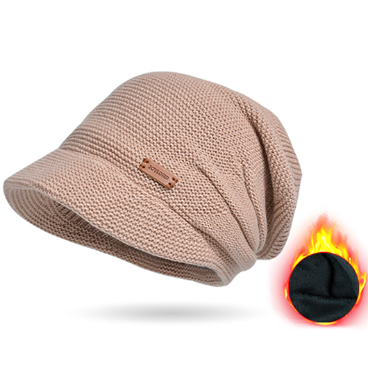 Light Coffee accessories,Plain Color accessories,Thick Plush Material Light Coffee Hat