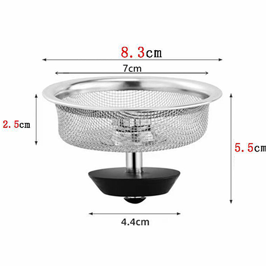Silver accessories,Plain Color accessories,Silver Stainless Steel Material Floor Drain