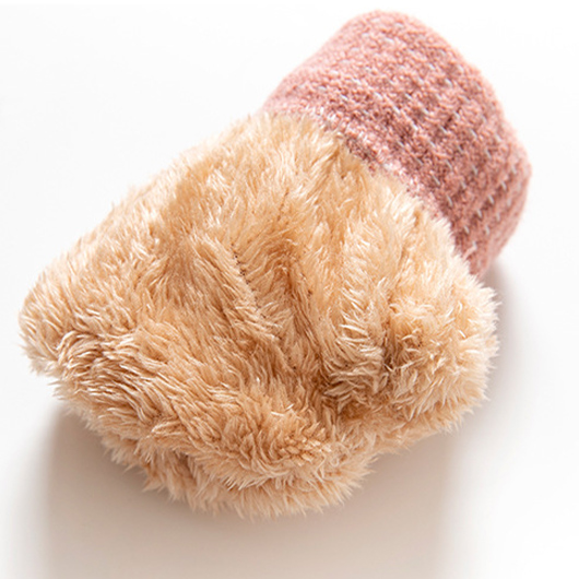 Dusty Pink accessories,Plain Color accessories,Dusty Pink Warming Wrist Full Finger Gloves