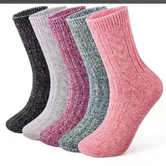 Multi Color accessories,Plain Color accessories,Multi Color Mid Calf Polyester Socks