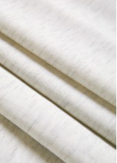 Light Grey tops,Plain Color tops,ROTITA Patchwork Light Grey Long Sleeve Hoodie