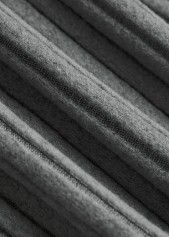 Grey plus size,Orange plus size,Striped plus size,Geometric plus size,Ombre plus size,ROTITA Plus Size Circular Ring Grey Striped Long Sleeve Sweatshirt