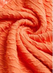 Orange tops,Black tops,Plaid tops,ROTITA Patchwork Plaid Orange Long Sleeve Hoodie