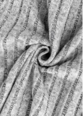 Grey bottoms,Plain Color bottoms,Grey Elastic Waist High Waisted Pants