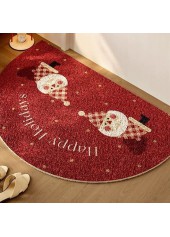 Red accessories,Christmas accessories,Letter accessories,Christmas Red Cat Paw Pad Bath Mat