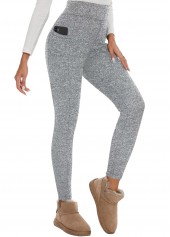 Dark Grey bottoms,Plain Color bottoms,Dark Grey Leggings