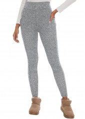 Dark Grey bottoms,Plain Color bottoms,Dark Grey Leggings