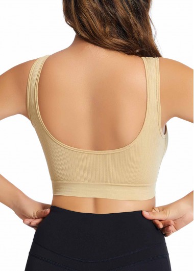 Skin Color intimates,Plain Color intimates,Scoop Detail Skin Color Stretch Bra