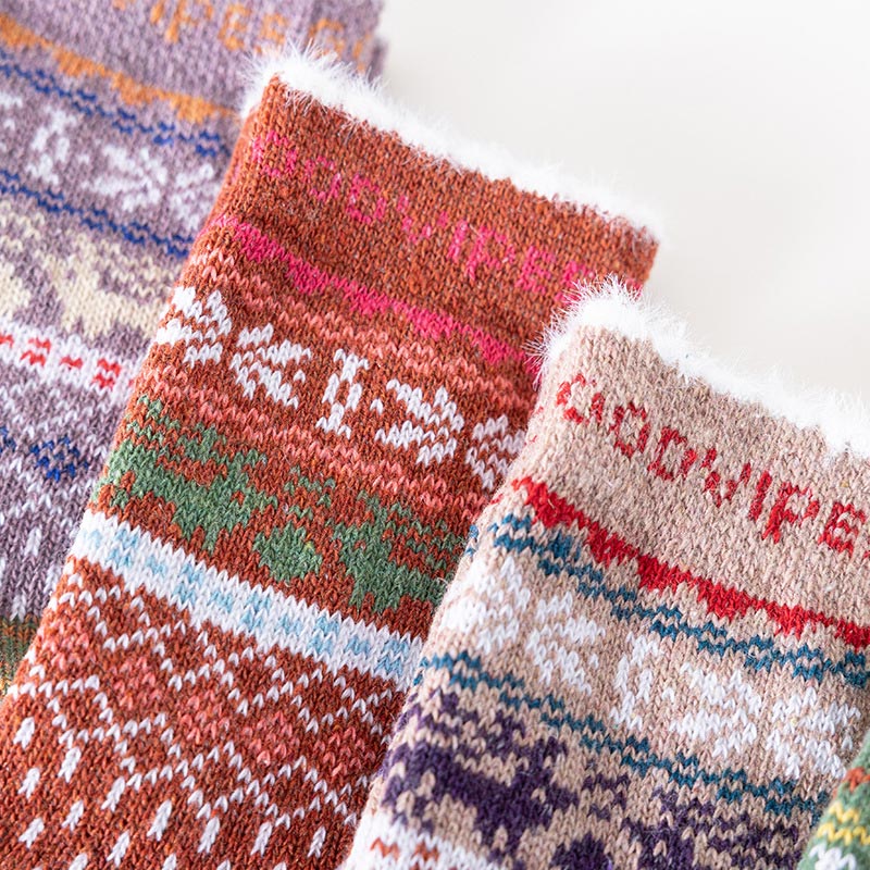 Multi Color accessories,Geometric accessories,Geometric Print Multi Color Mid Calf Socks
