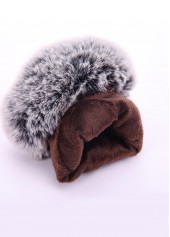 Black accessories,Plain Color accessories,Black Warming Leather Full Finger Gloves