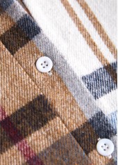 Multi Color dresses,Plaid dresses,Everyday dresses,Casual dresses,ROTITA Plus Size Tummy Coverage Plaid Multi Color Dress