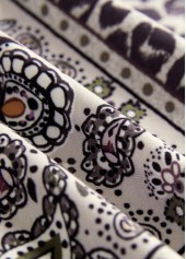 Light Camel tops,Leopard tops,Tribal tops,Paisley tops,ROTITA Button Leopard Light Camel Cowl Neck T Shirt