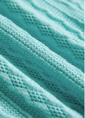 Mint Green plus size,Geometric plus size,ROTITA Plus Size Patchwork Mint Green Geometric Print Sweatshirt