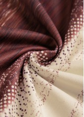 Multi Color plus size,Tribal plus size,ROTITA Plus Size Patchwork Multi Color Tribal Print Sweatshirt