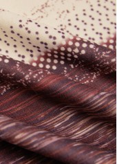 Multi Color plus size,Tribal plus size,ROTITA Plus Size Patchwork Multi Color Tribal Print Sweatshirt