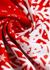 Red tops,Christmas tops,ROTITA Christmas Criss Cross Red V Neck T Shirt