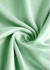 Light Green tops,Christmas tops,Geometric tops,Plaid tops,ROTITA Christmas Patchwork Light Green Round Neck Long Sleeve Sweatshirt