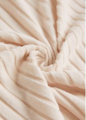 Beige tops,Plain Color tops,ROTITA Lace Beige Long Sleeve Button Coat