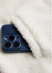 White plus size,Plain Color plus size,ROTITA Plus Size Button White Stand Collar Sleeveless Waistcoat