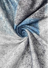 Multi Color tops,Geometric tops,ROTITA Tummy Coverage Geometric Print Multi Color T Shirt