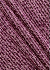 Wine Red dresses,Plain Color dresses,Everyday dresses,Casual dresses,ROTITA Patchwork Wine Red A Line Round Neck Dress