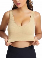 Skin Color intimates,Plain Color intimates,Scoop Detail Skin Color Stretch Bra
