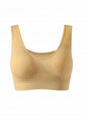 Skin Color intimates,Plain Color intimates,Scoop Detail Skin Color Stretch Bra