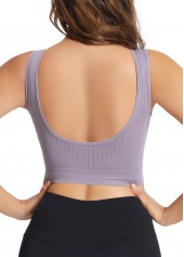 Dusty Purple intimates,Dusty Purple Scoop Wide Strap Bra