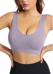 Dusty Purple intimates,Dusty Purple Scoop Wide Strap Bra