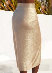 Champagne swimwear,Plain Color swimwear,ROTITA Hot Stamping Bowknot Design Champagne Sarong