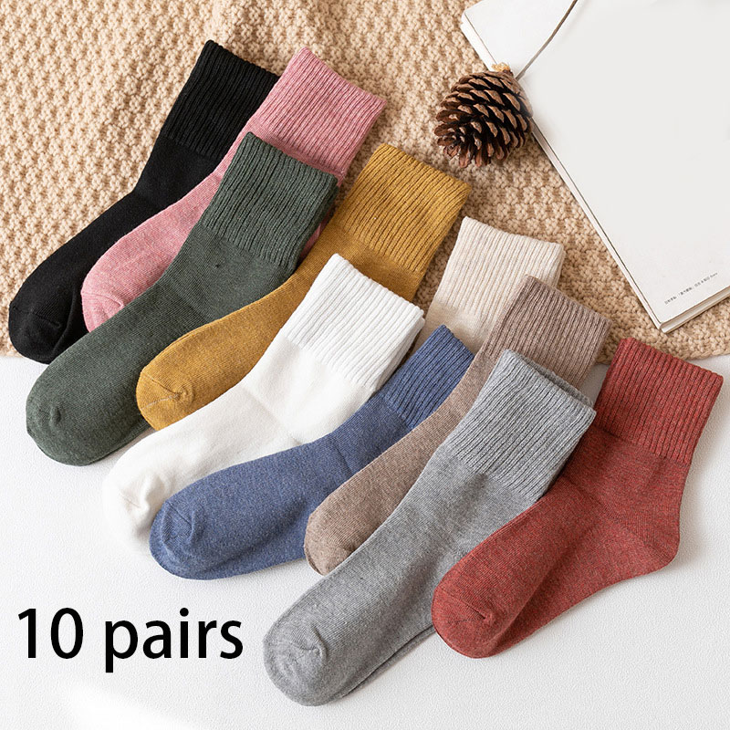 Multi Color accessories,Other accessories,Multi Color Cotton Detail Mid Calf Socks