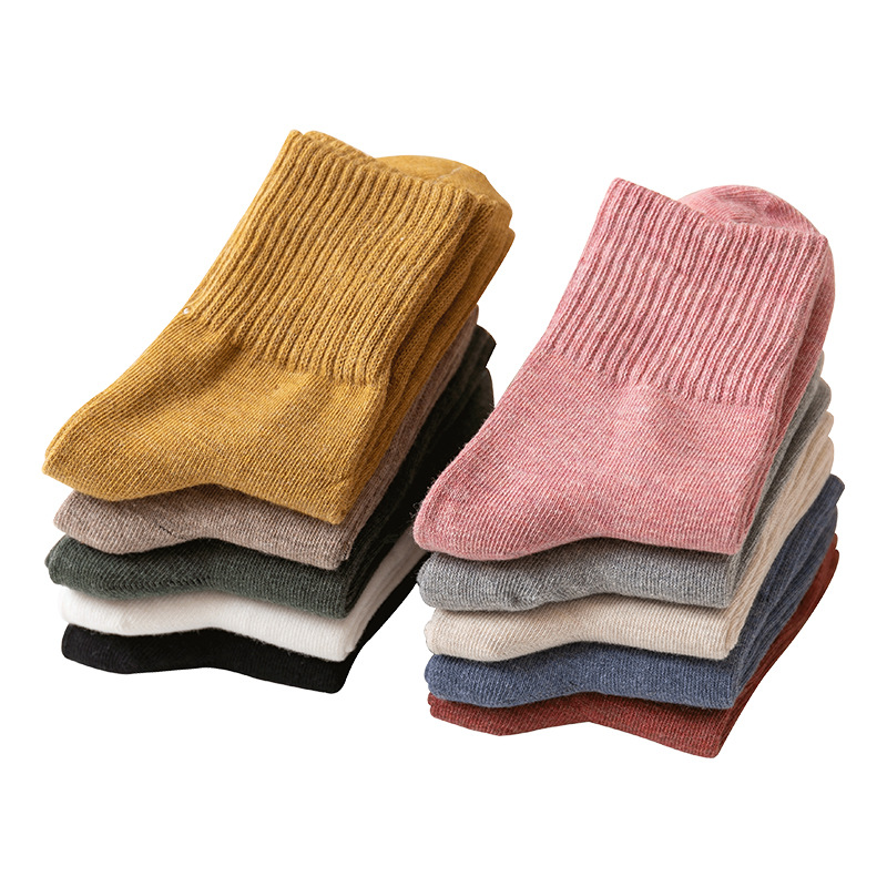 Multi Color accessories,Other accessories,Multi Color Cotton Detail Mid Calf Socks
