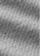 Grey plus size,Plain Color plus size,ROTITA Plus Size Embroidery Grey Long Sleeve Hoodie