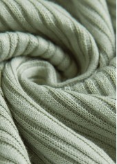 Light Green tops,Contrast Color tops,ROTITA Fake 2in1 Light Green Split Neck T Shirt