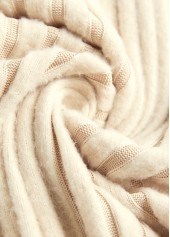 Beige plus size,Plain Color plus size,ROTITA Plus Size Embroidery Beige Round Neck T Shirt