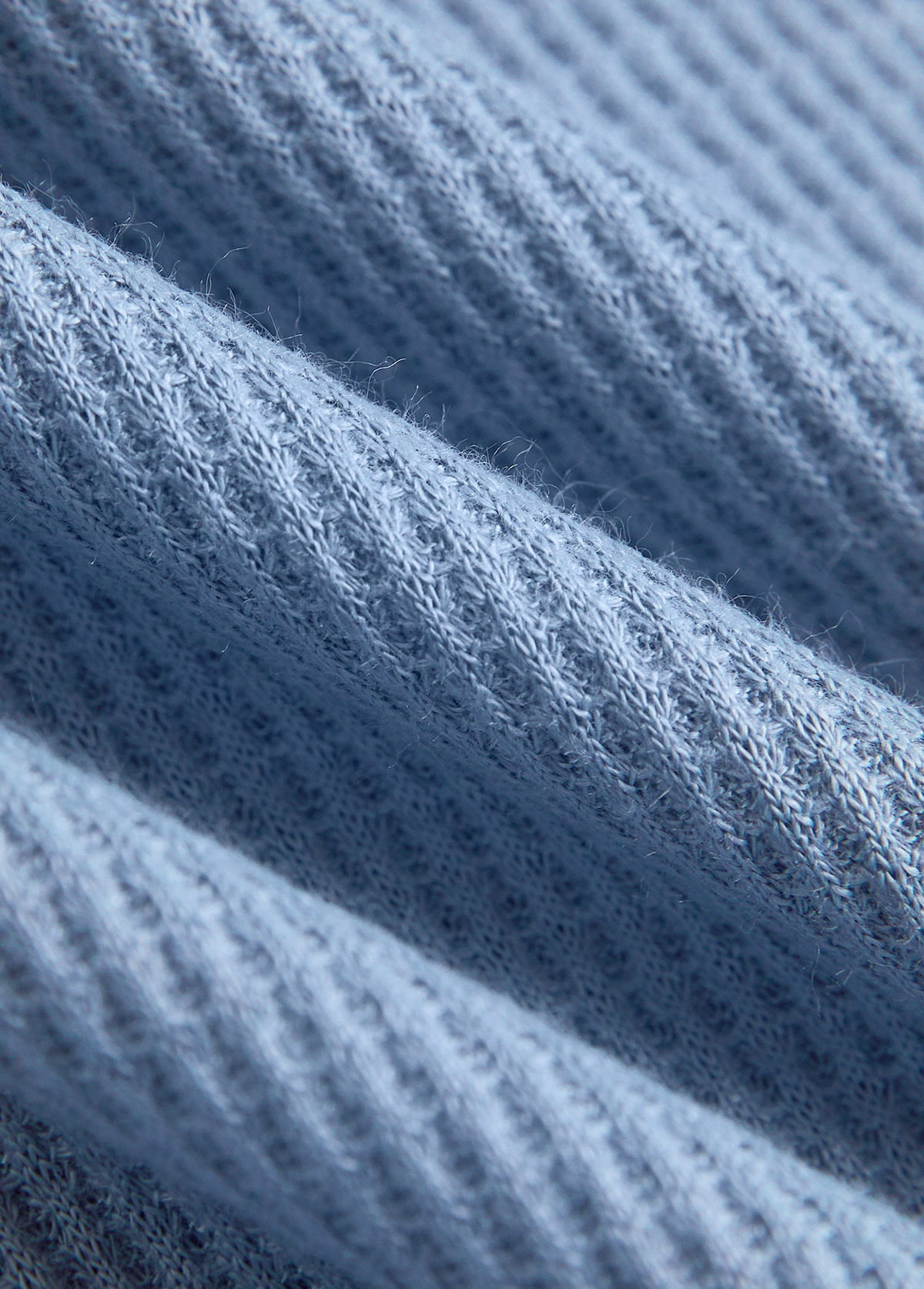 Dusty Blue tops,Plain Color tops,ROTITA Lace Patchwork Dusty Blue V Neck T Shirt